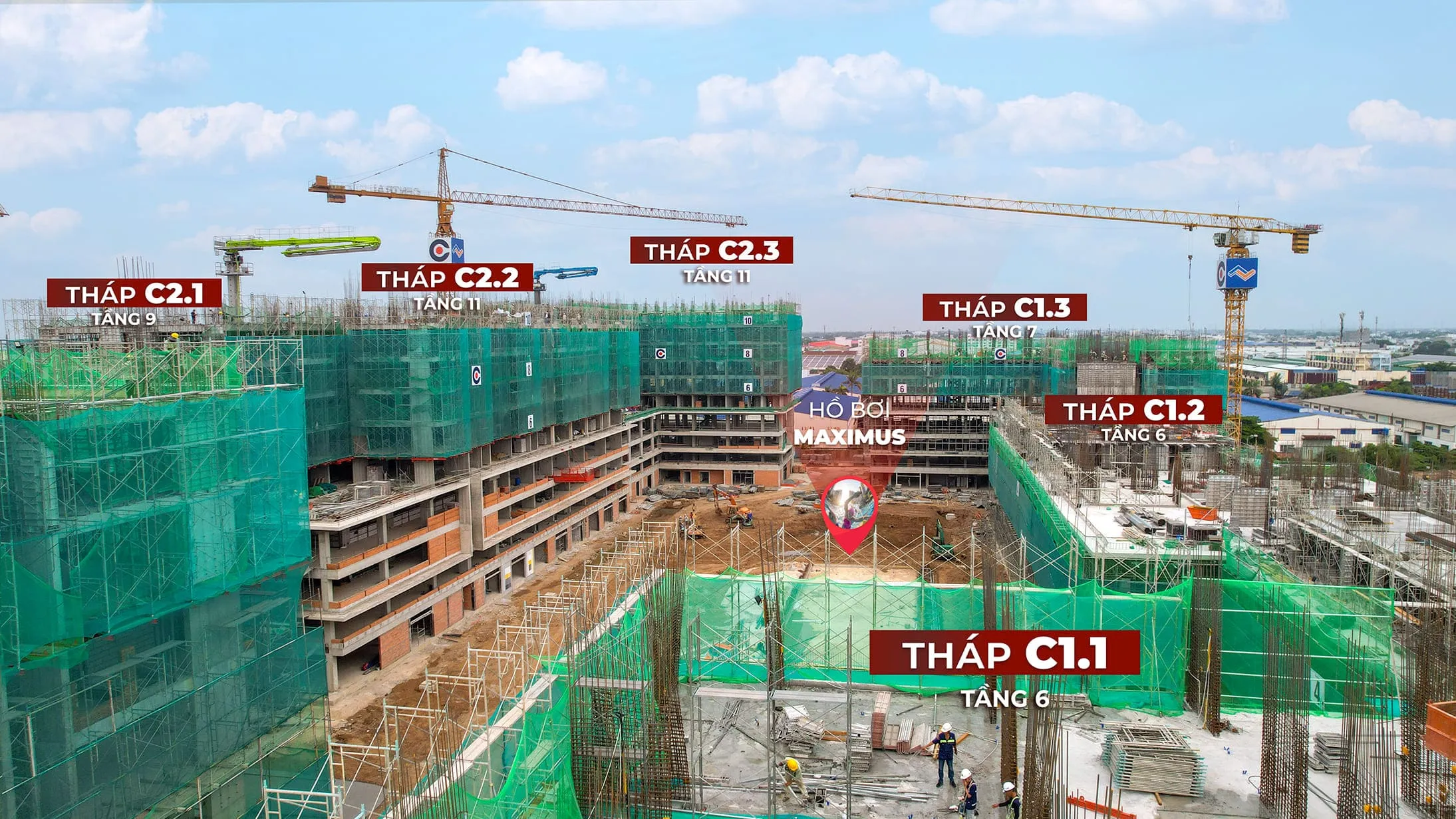 Tiến độ The Win City 1