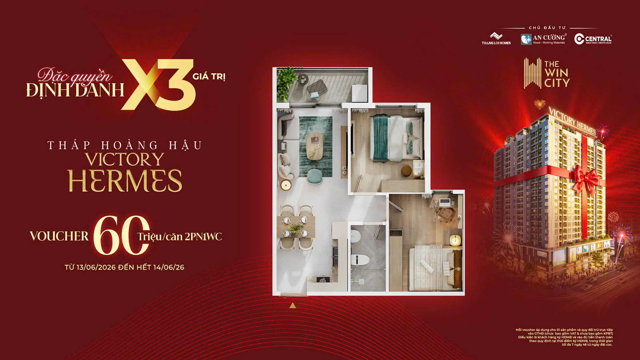 Voucher 2PN 1WC
